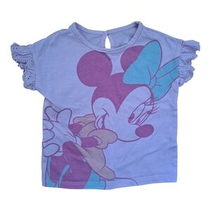 3/20$ Disney Kids Lavender Minnie Mouse Tee